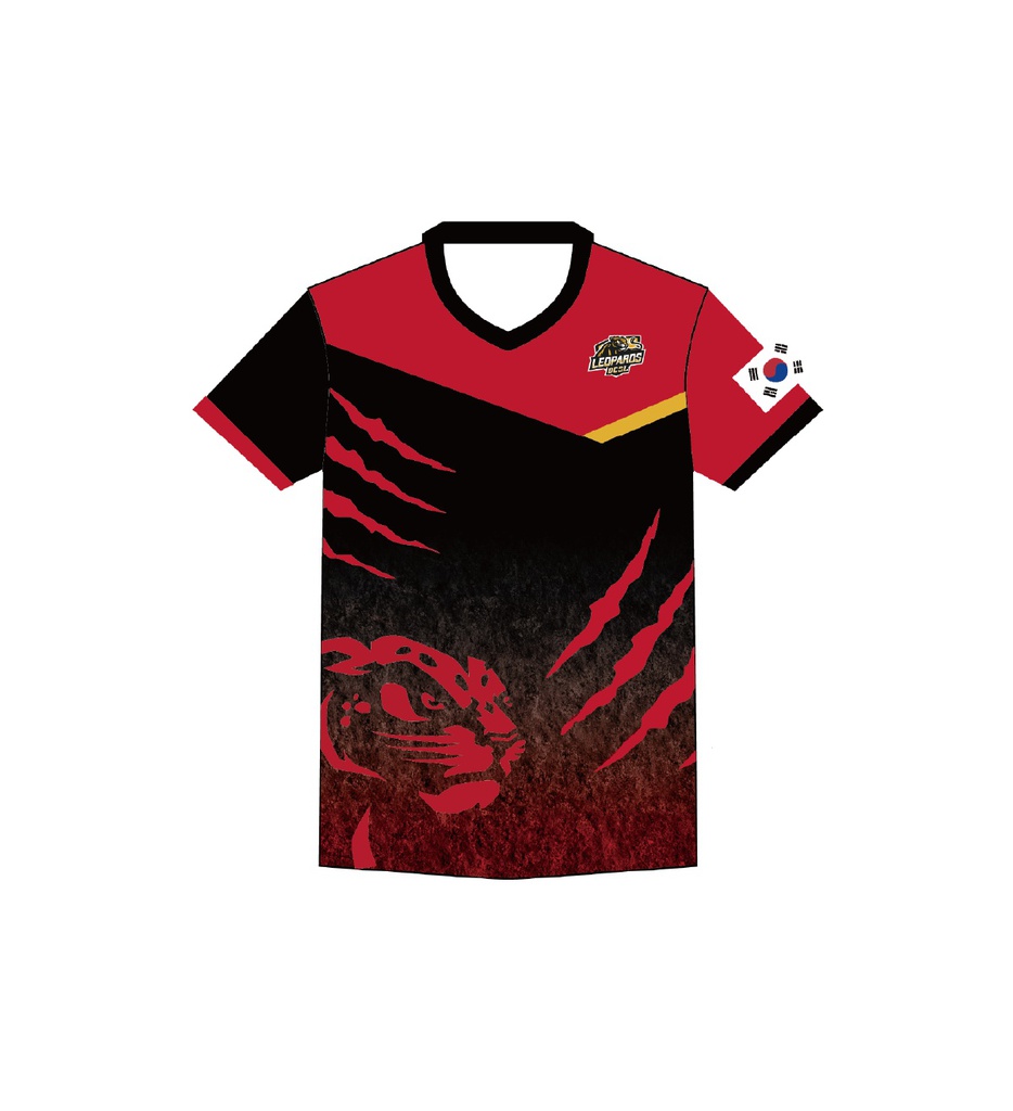 DCSL Leopards Badminton Jersey - HOME