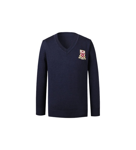 Navy Wool Sweater  (Male Fit)